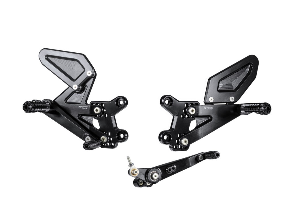 Bonamici Racing Aluminium Rearsets for the Suzuki GSX-R1000 2017-2023 Bonamici Racing Aluminium Rearsets for the Suzuki GSX-R1000 2017-2023